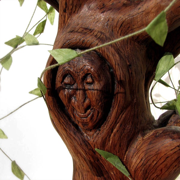 RESERVED listing for Annie - final installment - My Nana - Grandma Willow Inspired Wooden Carved Sculpture by Tanja Sova