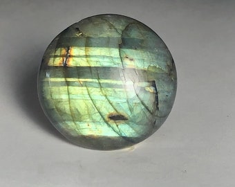 Round Labradorite (18) Round Cabochon- Labradorite Cabochon- mermaidstones