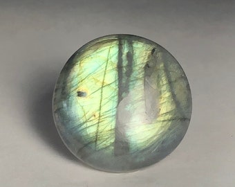 Round Labradorite (17) Round Cabochon- Labradorite Cabochon- mermaidstones