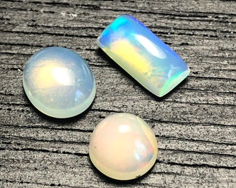 Ethiopian Opals 17.6- Mixed Shape Opals- Opal Cabochon-mermaidstones