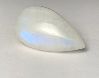 Rainbow Moonstone- 102.10- Moonstone Cabochon- Teardrop Moonstone- Teardrop Cabochon- mermaidstones