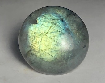 Round Labradorite (24) Round Cabochon- Labradorite Cabochon- mermaidstones