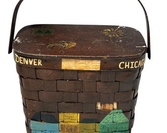 1960's Original Caro Nan Basket Purse - Etsy