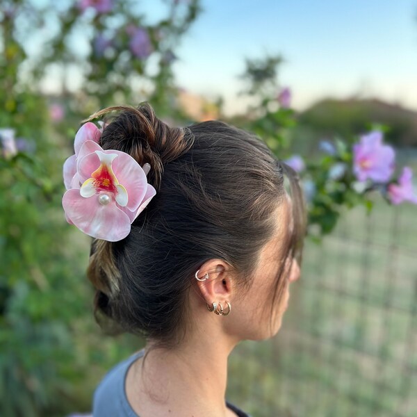 RINA Orchid Hairclips main image 1