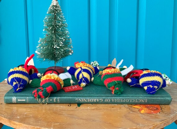Yarn Christmas Ornaments for Kids