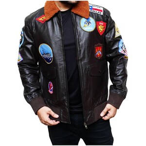 Handmade Leather Cow Patches for Jackets | Customizable Men’s Leather ...