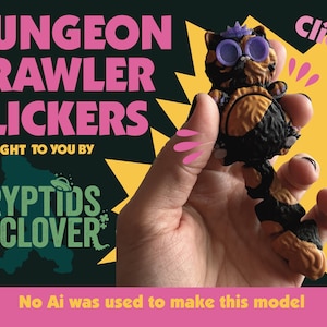 Princess Donut Fidget Clicker: Dungeon Crawler Carl Inspired Belly Booper Custom Keyboard Switch, ASMR, DCC fan merch
