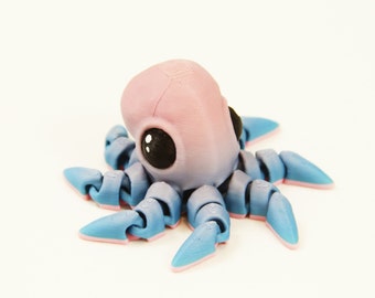 3D Printed Articulated Octopus: Eco-Friendly Fidget Toy