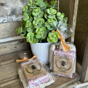 Handmade Natural Bar Soap with Essential Oils