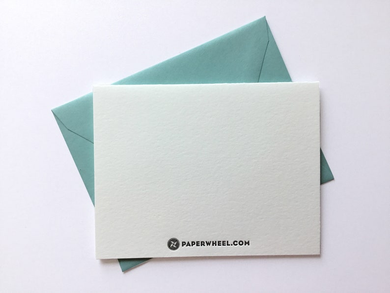 You Me // Letterpress Card & Envelope // Geeky Love