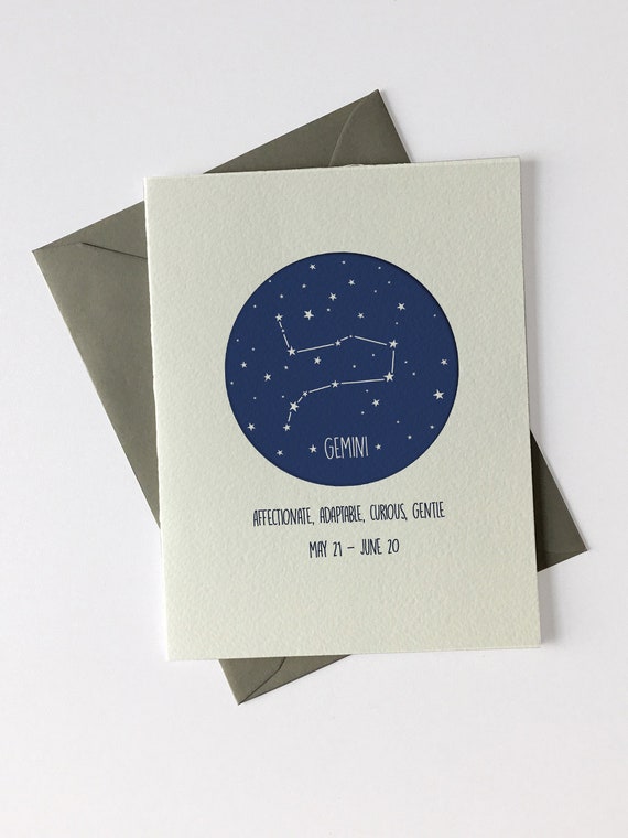 Gemini May 21 - June 20 // Constellation // Astrology Signs