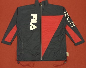 Vintage Fila Sportswear Style Windbreaker Jacket