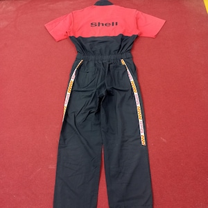 Vintage Shell Workwear Style Coverall Jacket