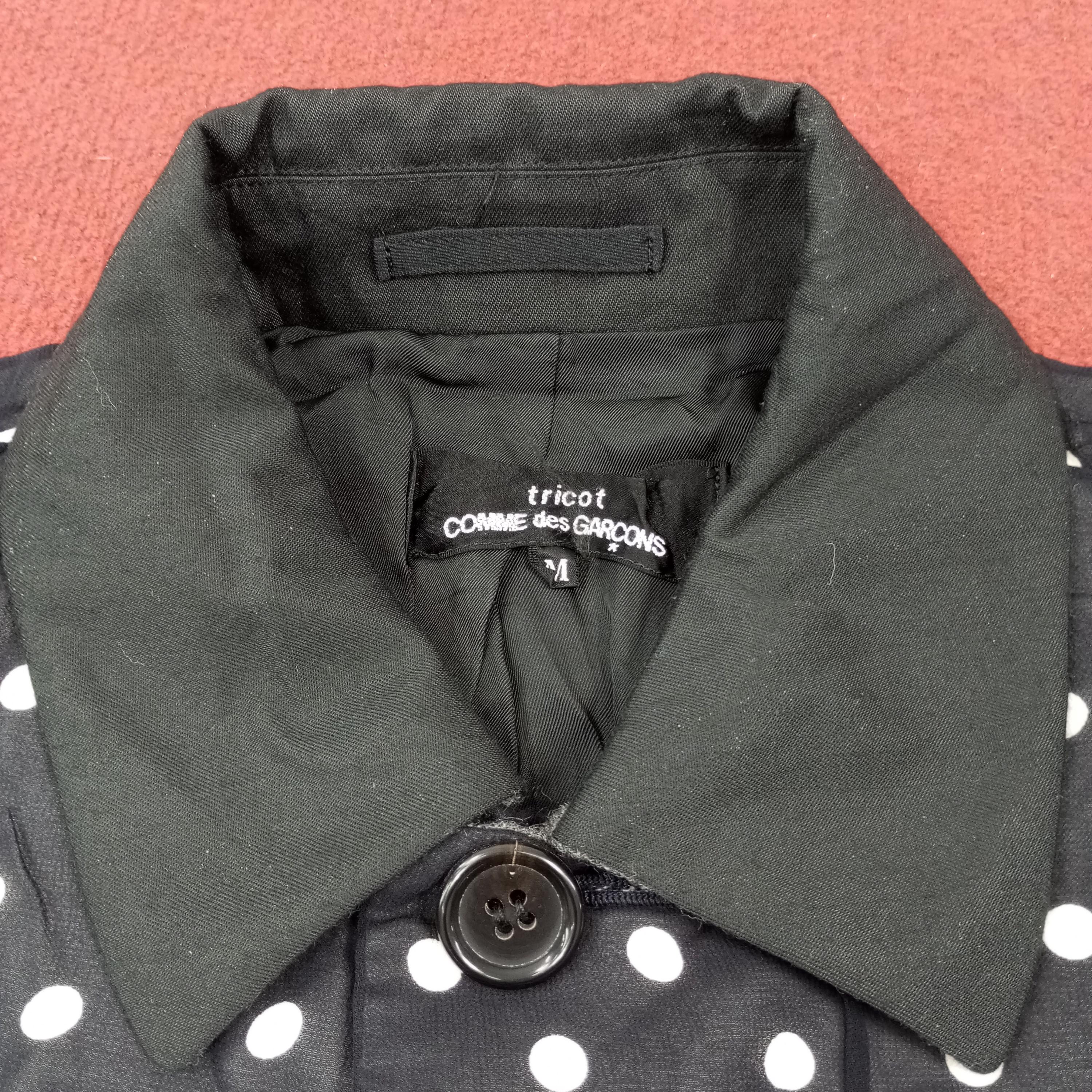 Vintage Tricot Comme Des Garcons Fashion Design Style Jacket