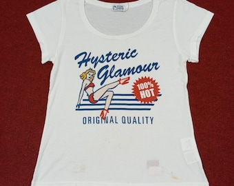 Vintage 90's Hysteric Glamour Japanese Brand T-shirt - Etsy