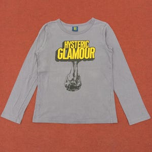 Vintage Hysteric Glamour Japanese Brand Long Sleeve Tshirt