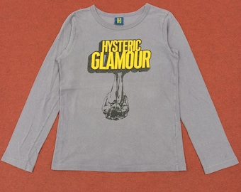 Hysteric Glamour Japanese Brand Long Sleeve Tshirt - Etsy
