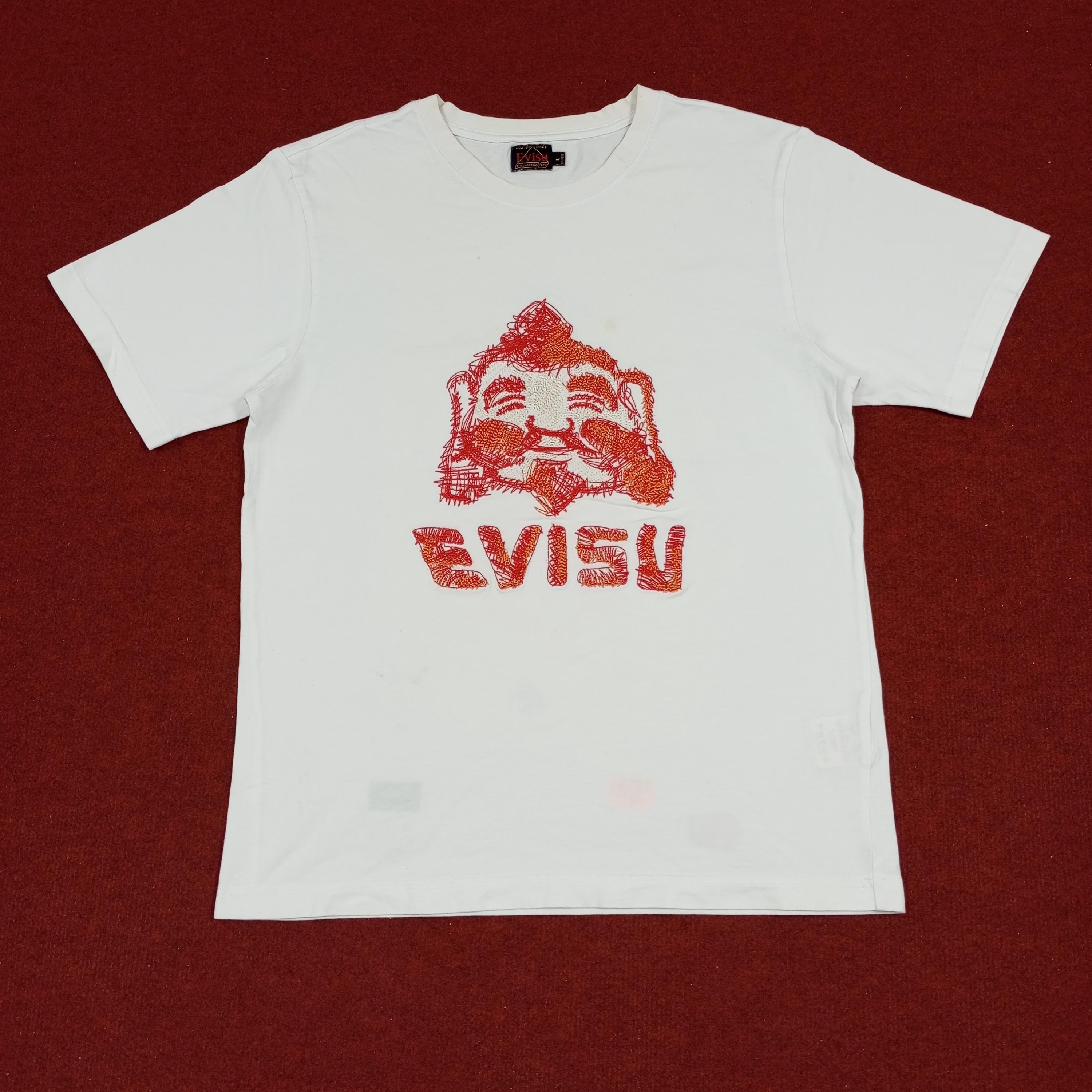 Ebisuyxオーダーページ Camiseta de moda con diseño bordado de la marca japonesa Evisu