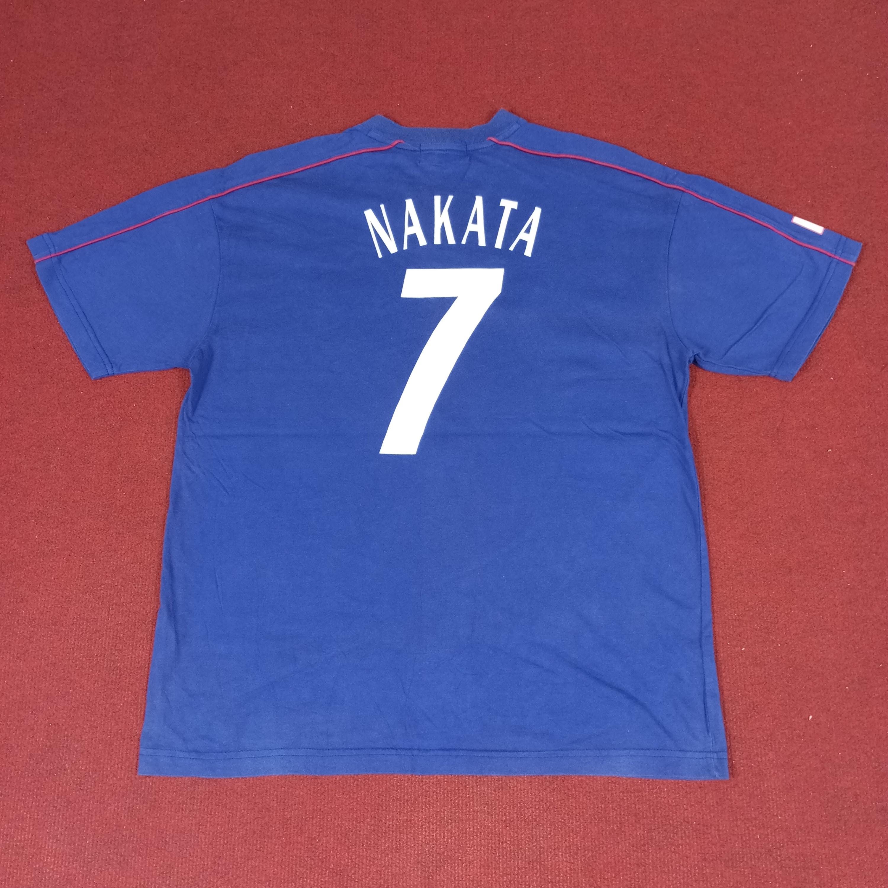 Vintage Japan Football Soccer Team Nakata 7 Tshirt - Etsy