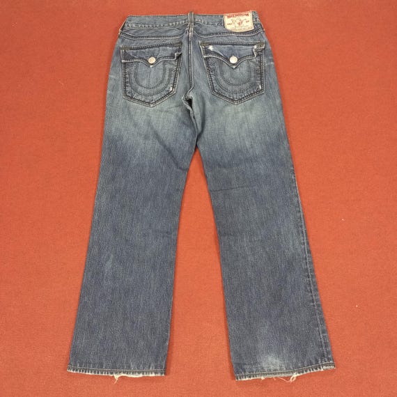 Vintage True Religion Ricky Giant Big T Streetwear Style Jeans - Etsy