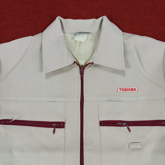 Vintage Toshiba Japanese Brand Workwear Jacket - Etsy