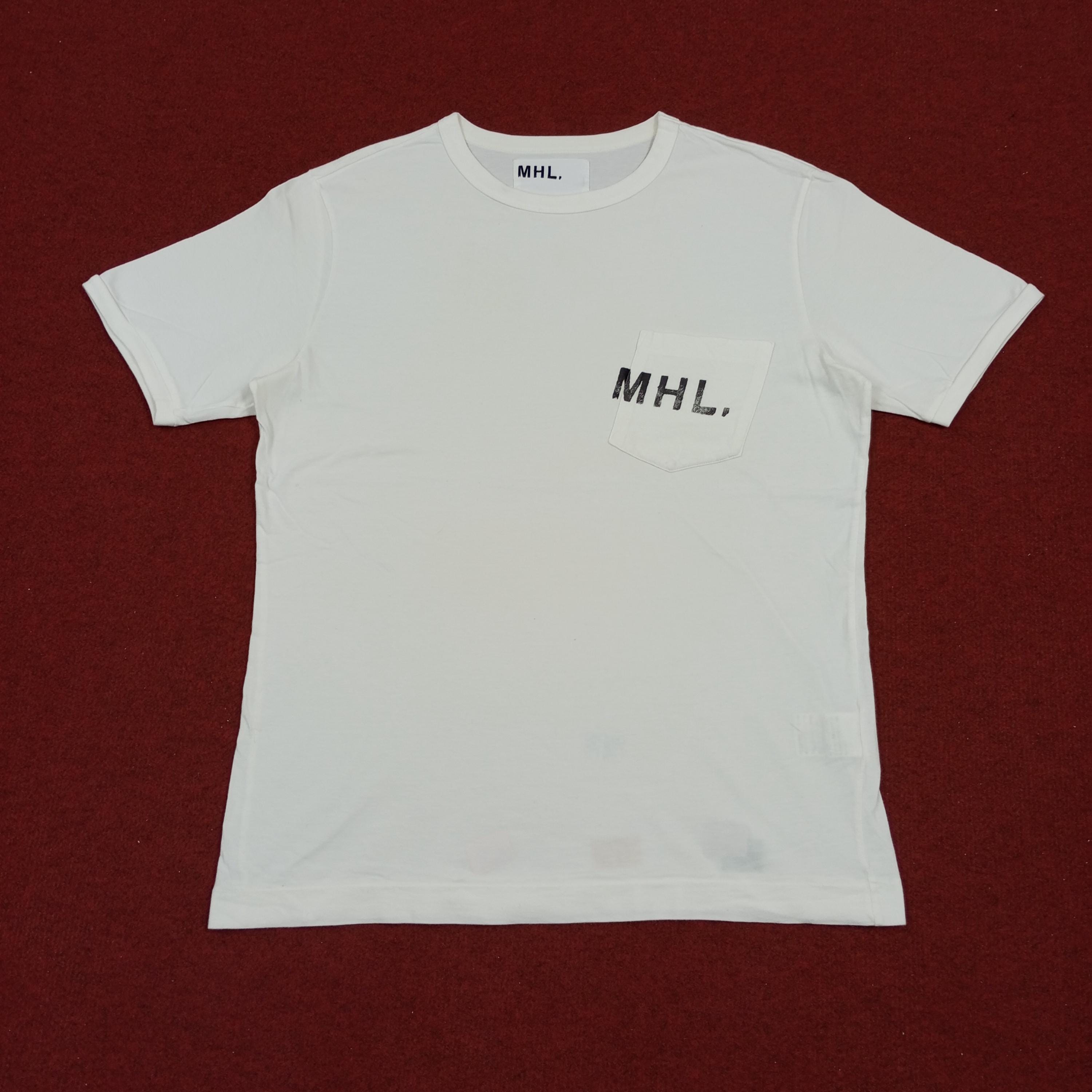 ヴィンテージ MHL マーガレット・ハウエル ポケットデザイン Tシャツ 