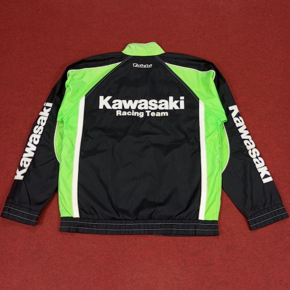 Vintage Kawasaki Racing Team Japanese Motorcycle Brand Jacket - Etsy