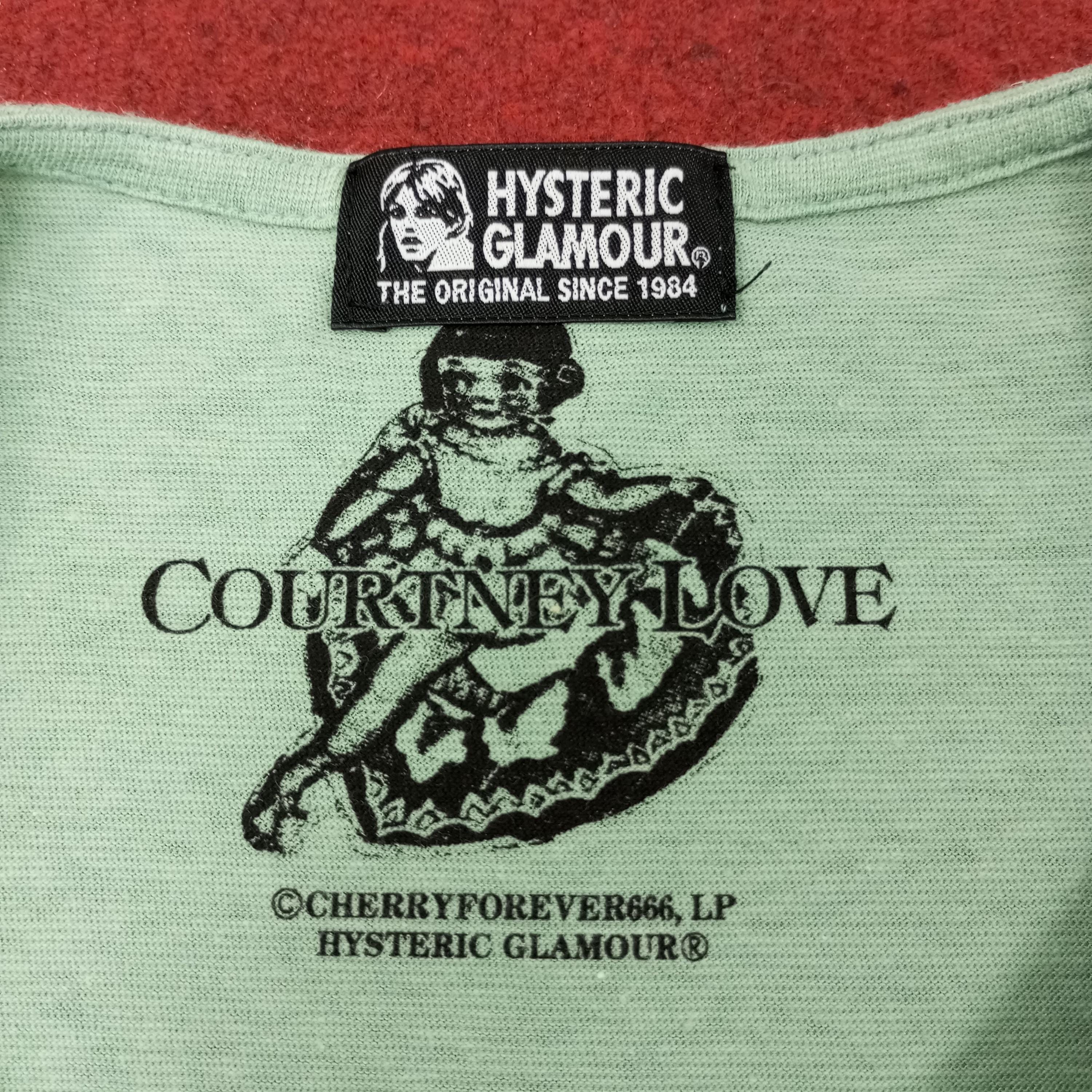 HYSTERIC GLAMOUR COURTNEY LOVE Tシャツ S Vintage Hysteric Glamour Courtney Love Japan Tshirt - Etsy