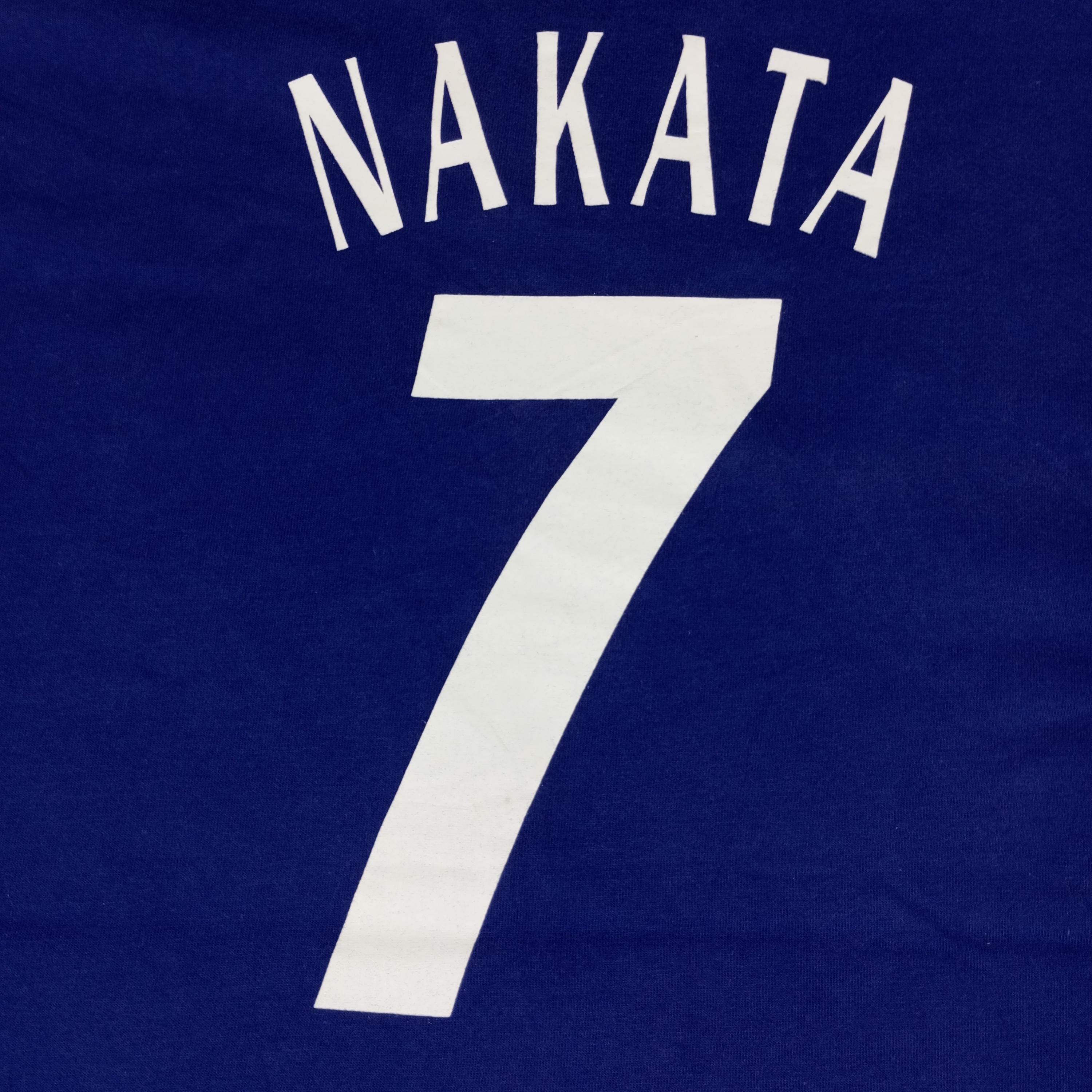 Vintage Japan Football Soccer Team Nakata 7 Tshirt - Etsy