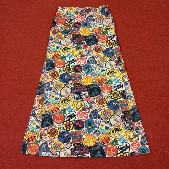Vintage Hysteric Glamour Fullprint Design Fashion Skirt Vintage Hysteric Glamour Fullprint Design Fashion Skirt