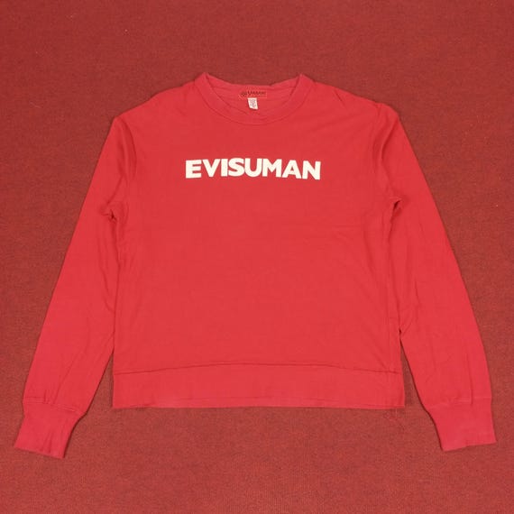 Evisu, Vintage Evisu Japanese Brand Streetwear Sweatshirt