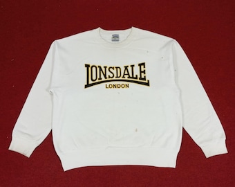 Vintage LONSDALE London Sweatshirt - Etsy