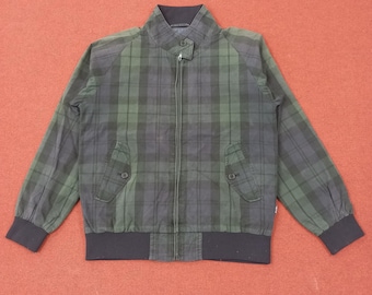 1970's Baracuta Bomber Jacket , Dark Blue Corduroy, Van Heusen
