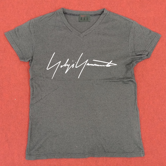 A.A.R yohji yamamoto ダーバン　格子デザイン　ソフトシャツ AAR Yohji Yamamoto Streetwear Custom Logo Art Style Tshirt - Etsy