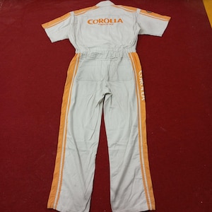 Vintage Toyota Corolla Tecno Racing Workwear Coverall Jacket
