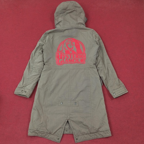 Vintage Hysteric Glamour Custom Art Parkas Jacket - Etsy Israel
