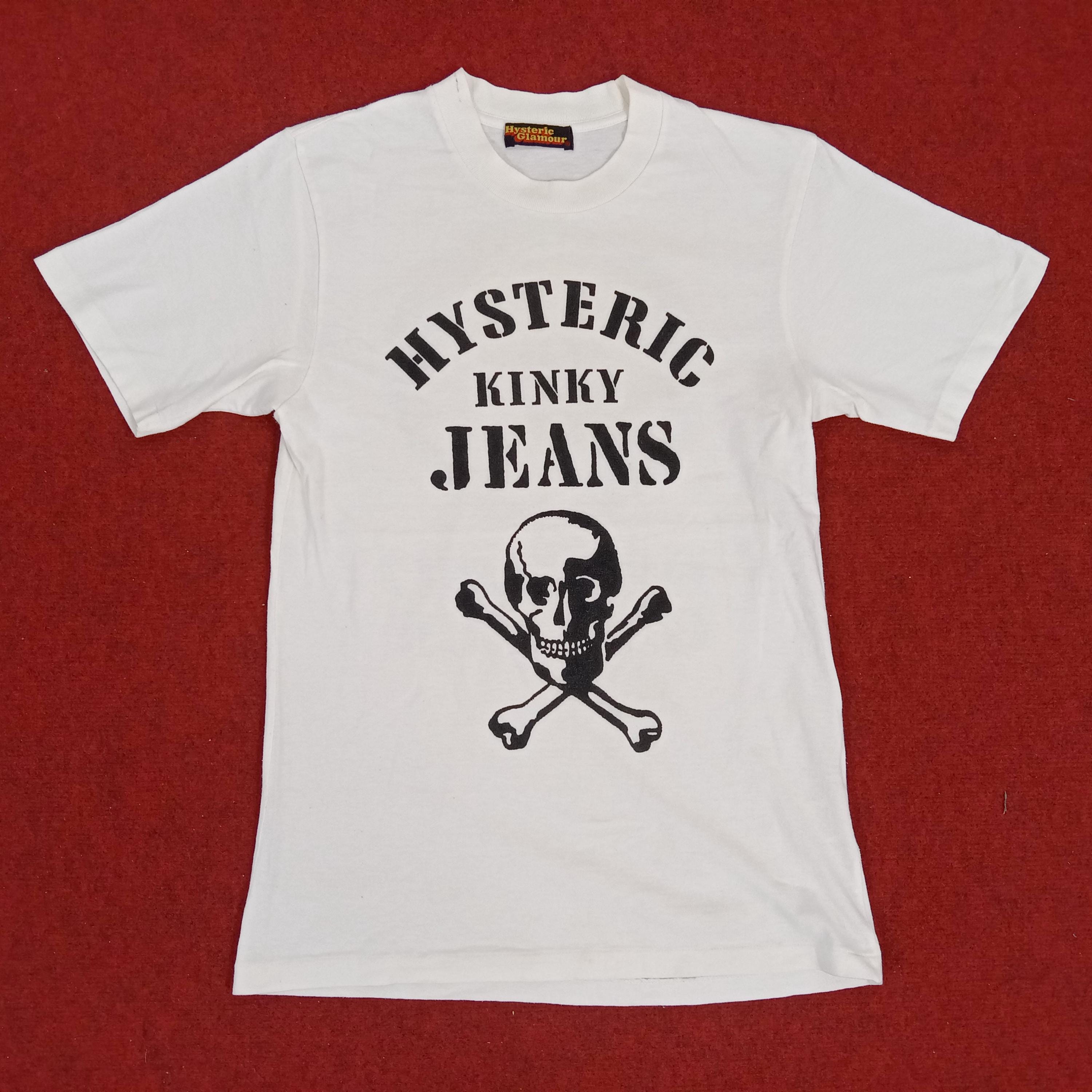 トップス Hysteric Glamour skull t-shirt Hysteric Glamour Skull T Shirt Nude Woman Vintage Grunge