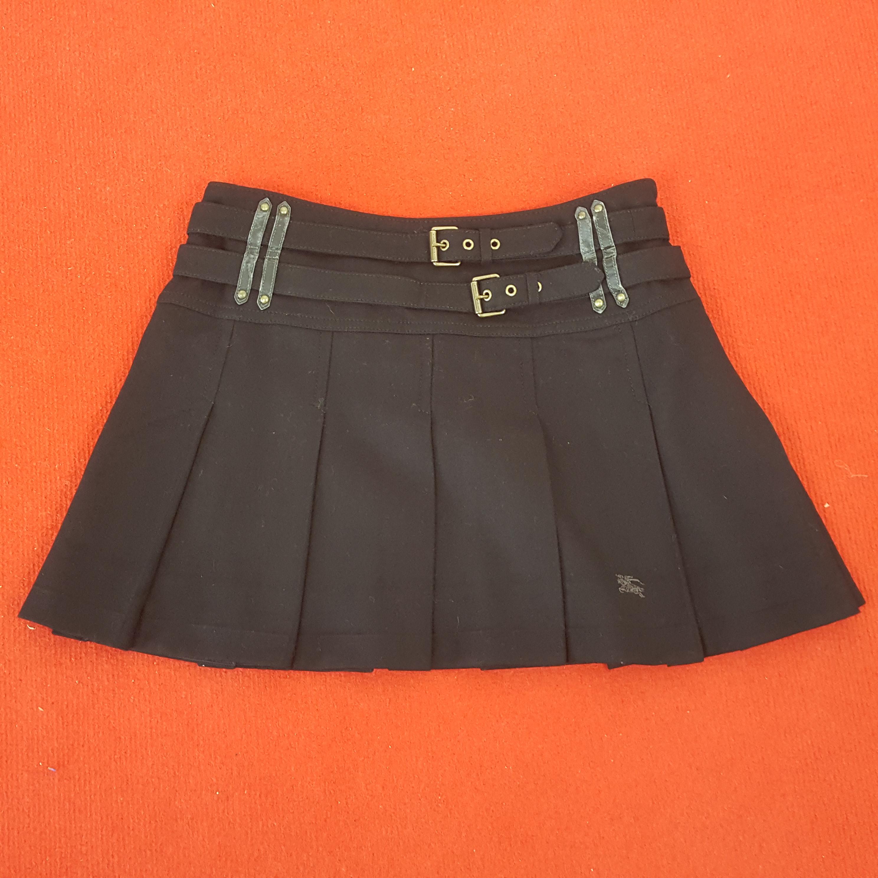 Blue Burberry Skirt - Etsy Australia