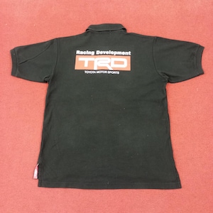 Vintage TRD Toyota Motorsports Racing Development Custom Art Polos
