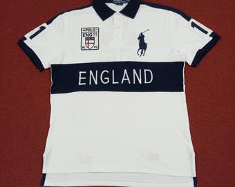 Vintage POLO Ralph Lauren ENGLAND Polo Shirts - Etsy