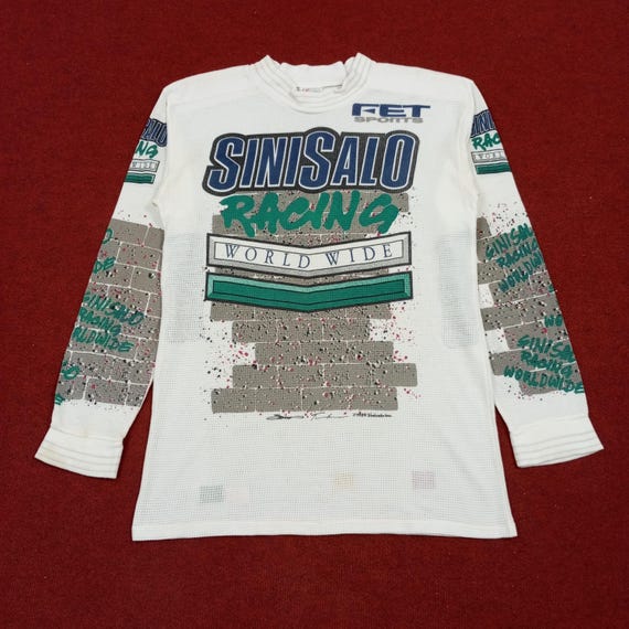 ヴィンテージ 90s Tシャツ カットソー SINISALO M バイクウェア