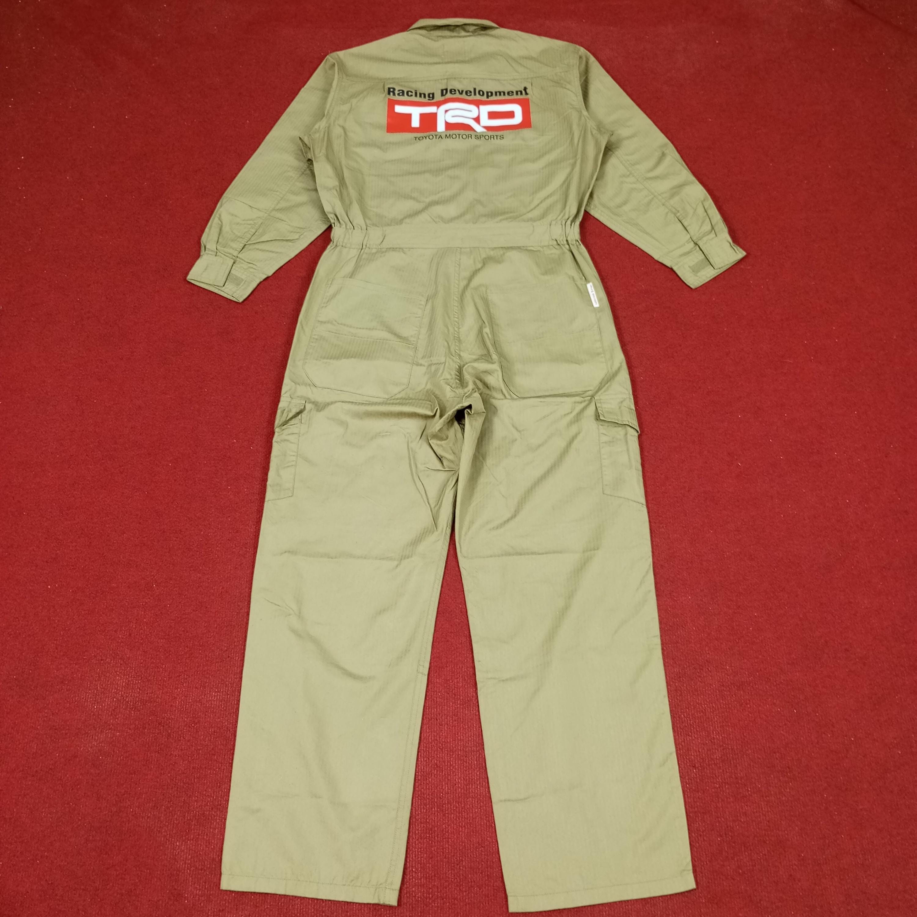 Vintage TRD Toyota Motorsports Workwear Style Custom Coverall 