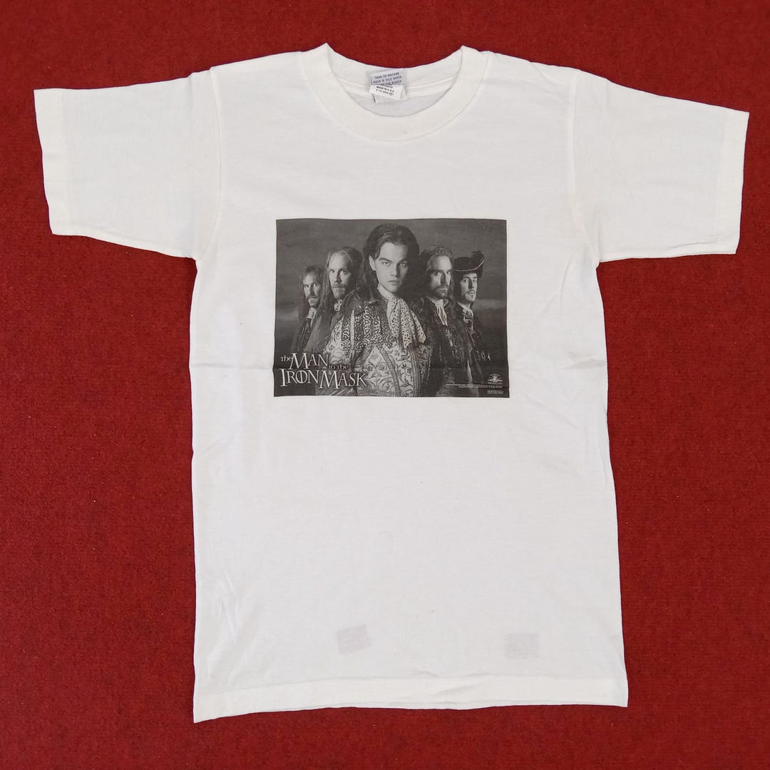 The Man in the Iron Mask Tシャツ XL vintage Vintage 1998 the Man in the Iron Mask Movie Promo T Shirt