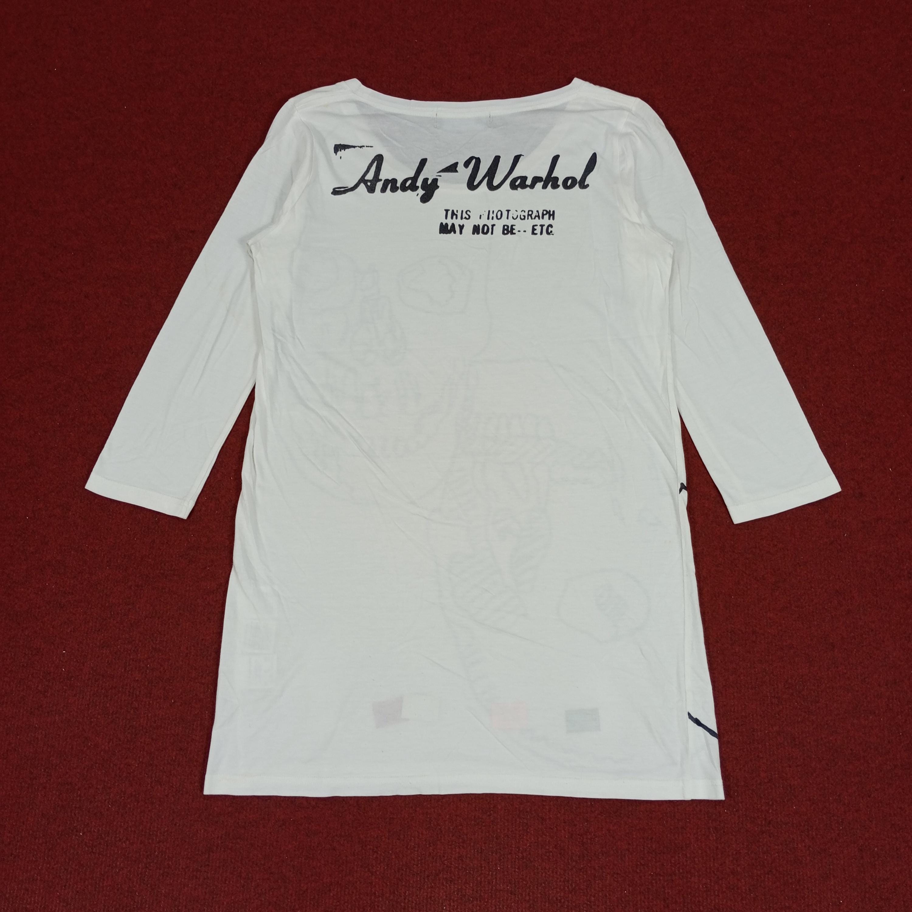 Vintage Andy Warhol by Hysteric Glamour Japanese Brand Skulls 