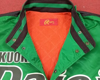 Vintage Fukuoka Daiei Hawks Japanese Baseball Team Jacket - Etsy