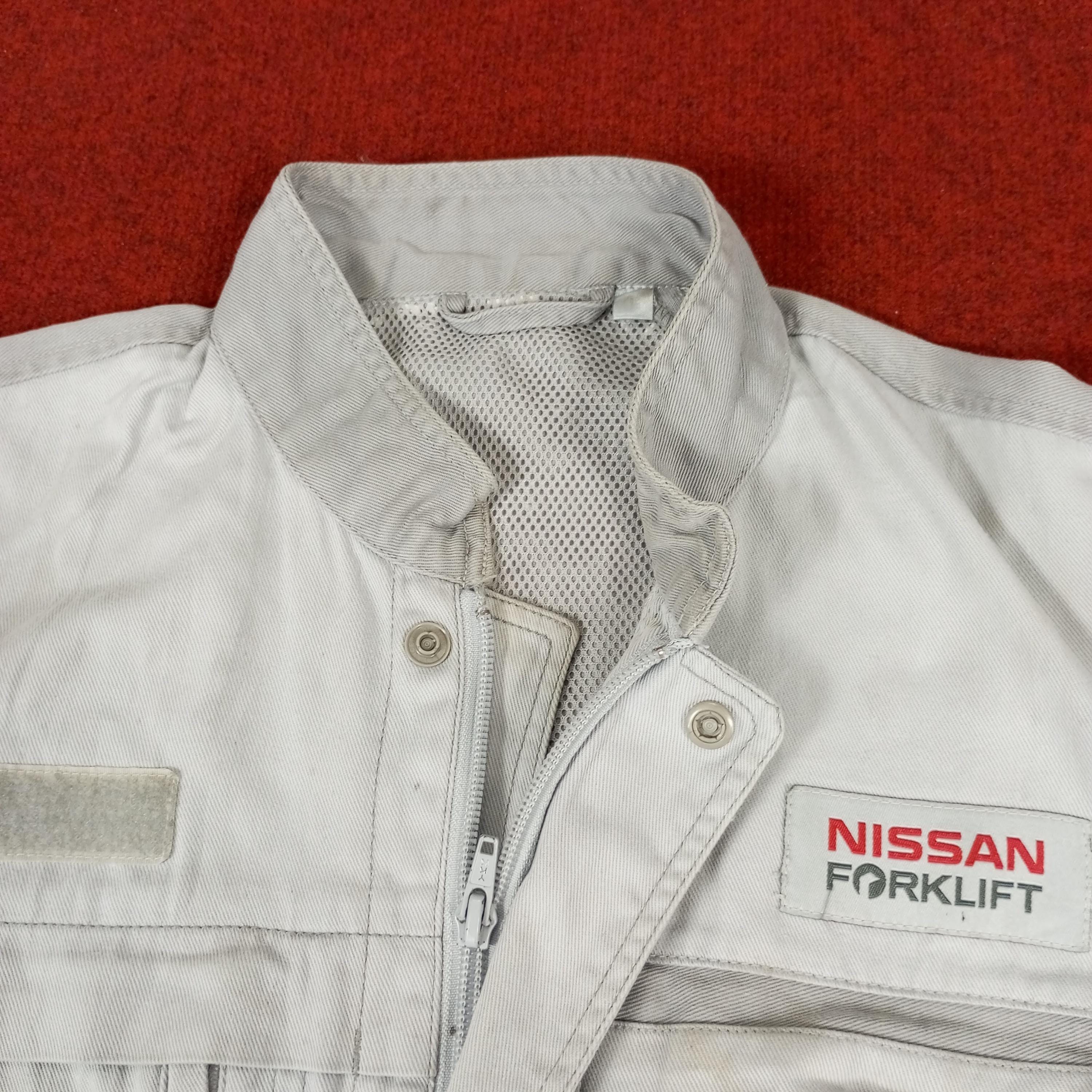 ヴィンテージ 日産フォークリフト 日本製 作業着 カバーオール 