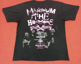 ヴィンテージ マキシマム ザ ホルモン 日本のバンド Tシャツ - Etsy 日本