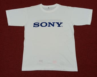 ヴィンテージ ソニー トリニトロン プロモーション スタイル Tシャツ