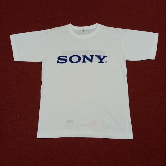 SONY　ソニー　ヴィンテージ　ロンT　XL ヴィンテージ ソニー トリニトロン プロモーション スタイル Tシャツ