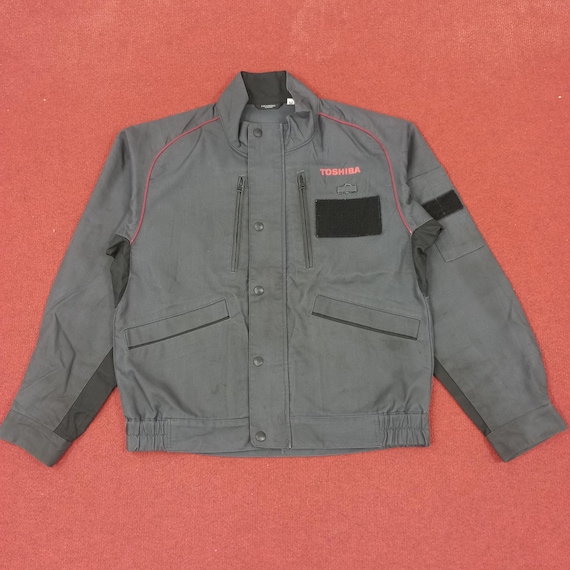 Vintage Toshiba Japanese Brand Workwear Jacket - Etsy